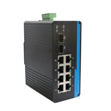 Convertisseur de média fibre Ethernet Duplex Poe rapide